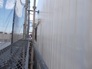 安芸市　Ｓビル様　外壁　塗装