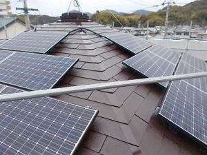 高知市長浜　H様邸　屋根　塗装