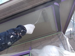 高知市長浜　H様邸　軒天井　塗装