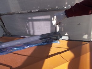 高知市潮見台　T様邸　樋　塗装