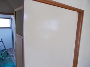 田野町　町営住宅　内部　塗装