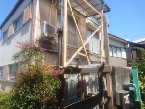 高知市中水道　Ｈ様邸　ﾍﾞﾗﾝﾀﾞ改修工事