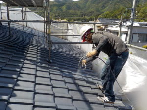 高知市一宮東町　M様邸　屋根　塗装