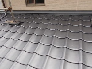 高知市一宮東町　下屋根　塗装　完了