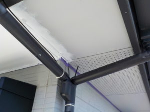 高知市潮見台　H様邸　軒天井　塗装