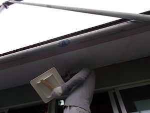 佐川町加茂　U様邸新築工事　軒天井　塗装