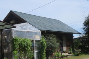 土佐市用石　Ｎ様邸　屋根塗装工事　完了