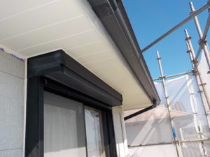 香南市野市町　Ｎ様邸　軒天井　塗装