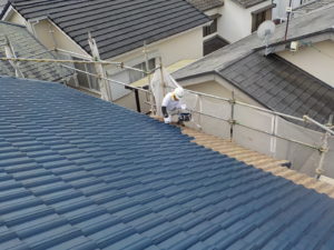 高知市西塚の原　Ｎ様邸　屋根　塗装