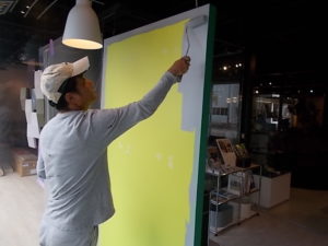 高知市北御座　A様店舗　内部　塗装