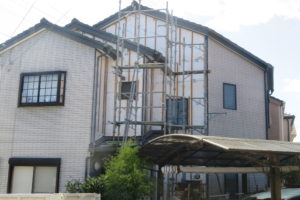 高知市神田　S様邸　外壁改修工事