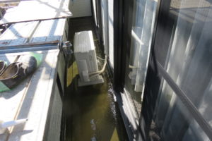 高知市潮見台 H様邸 ベランダ FRP防水 改修工事