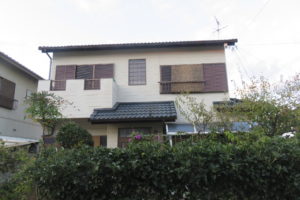 高知市北金田　M様邸　足場解体