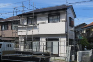 高知市神田　S様邸　足場解体