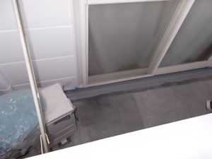 高知市一ツ橋町　Ｆ様　ベランダ　ウレタン塗膜防水