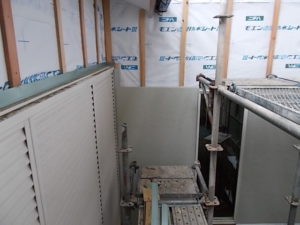 中土佐町　久礼　Ｉ様邸　外壁改修工事　サイディング貼り