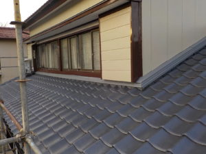高知市石立町　Ｆ様邸　屋根　塗装　完了
