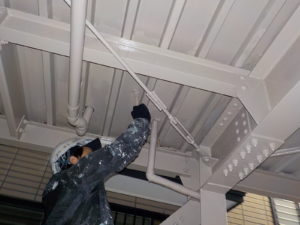 高知市秦南町　住宅　鉄部　塗装