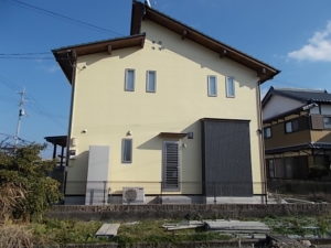 南国市大そね　H様邸　足場解体