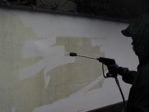 高知市瀬戸西町　Ｙ様邸　塀　高圧洗浄