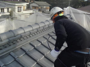 高知市瀬戸西町　Ｙ様邸　屋根　塗装