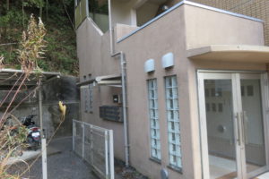 高知市池 O池様 エントランス廻り外壁 塗装 完了