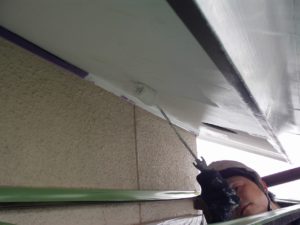 南国市大埇　M様邸　軒天井　塗装