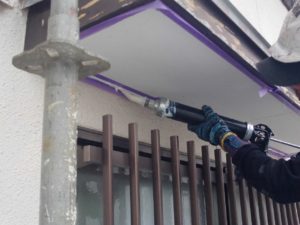 南国市大埇　M様邸　シーリング　状況