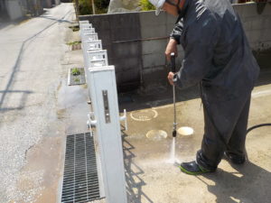 高知市福井町　K様邸　高圧洗浄