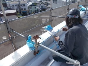 高知市神田　N様社屋　シーリング工事