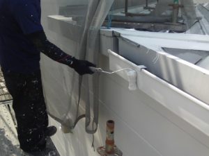 高知市神田 N様社屋 付帯部塗装