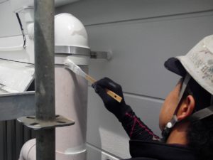 高知市神田　N様社屋　付帯部塗装