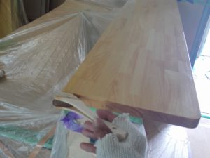 高知市薊野北町　N様邸改修工事　内部　塗装