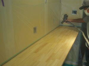 高知市薊野北町　N様邸改修工事　内部　塗装