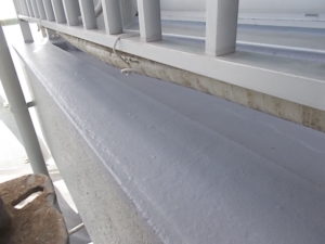 高知市鴨部高町　Ｋマンション様　ベランダＦＲＰ防水改修工事　施工完了