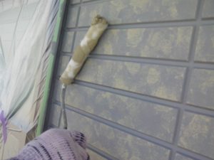 香南市野市町 T様邸 外壁塗装 WBアート 模様塗