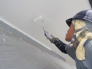 香南市野市町 M様邸 付帯部(軒天井)塗装