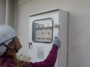 安芸市川北 Mマンション様 鉄部 塗装