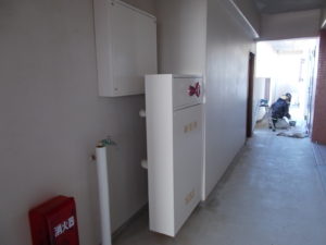 安芸市川北 Mマンション様 鉄部 塗装