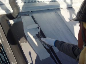 高知市薊野西町　Ｔ様邸　屋根　塗装