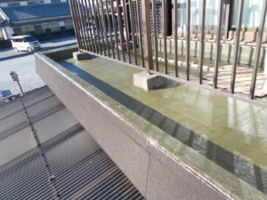 香南市赤岡町　Ｋ様邸　屋上防水改修工事　ＦＲＰ防水