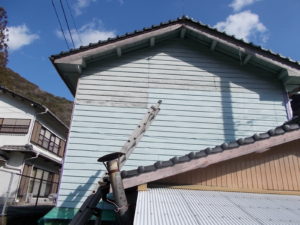 高知市土佐山 K公民館様 外壁 塗装