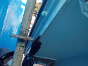 高知市東秦泉寺　Ｈ様邸　付帯部（破風板）塗装