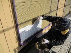 香美市香北町　Ｋ様邸　付帯部（雨戸）　塗装