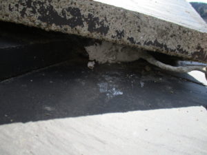 高知市朝倉　Ｎ様邸　目地漆喰　補修