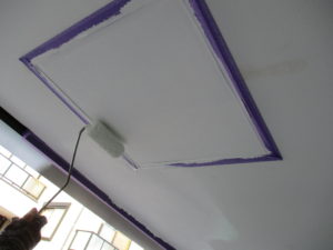 高知市みづき　Ａ様邸　軒天井塗装