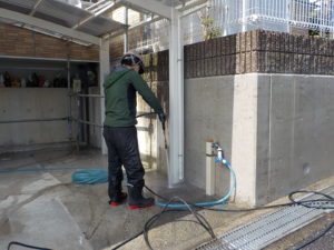 高知市神田 H様邸 高圧洗浄