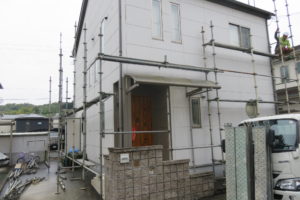高知市一宮東町　Ｎ様邸　足場仮設
