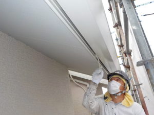 南国市植田 H様邸 付帯部 塗装