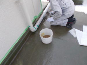 香美市土佐山田町 M様邸 屋上防水改修工事